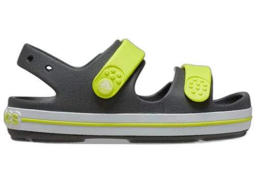 Crocs Crocband Cruiser Sandal Slate Grey Acidity (Kids)