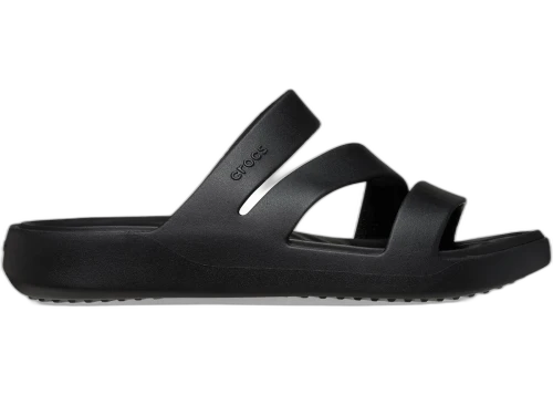 Crocs Getaway Strappy Sandal Black (Women's)