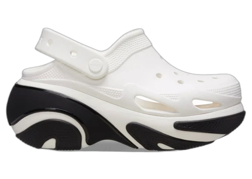 Crocs Bubble Crush Clog White Black