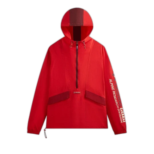 Kith For Columbia Wind Anorak 'Red Velvet'