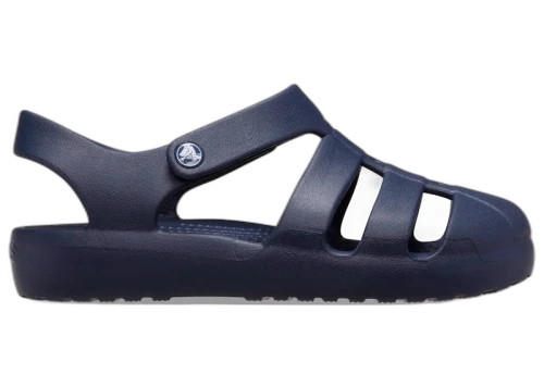 Crocs Classic Fisherman Sandal Navy (Kids)