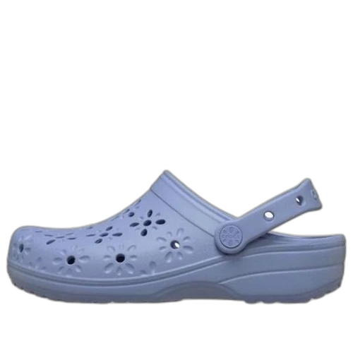 Crocs Classic Clog Floral Cut-Out 'Blue Haze'