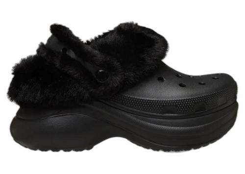 Crocs Classic Bae Lined Clog Black (Women's)