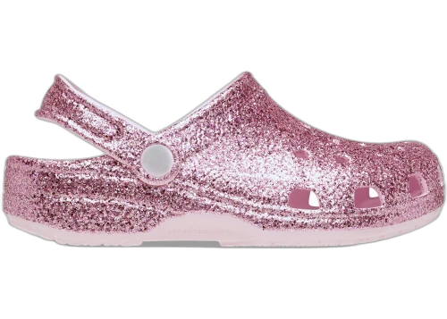 Crocs Classic Chunky Glitter Clog Pink Milk (TD)