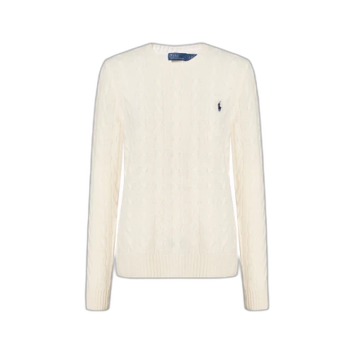 Polo Ralph Lauren Wool Cashmere Crew Knit Andover Cream