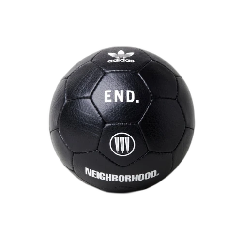 Neighborhood x END x adidas Home Soccer Ball Black
