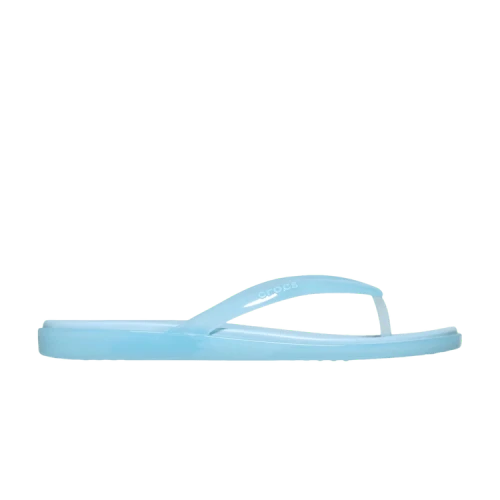 Crocs Miami Jelly Rounded Toe Flip 'Sky Blue Jelly' (Women's)