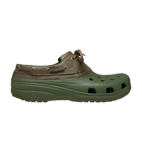 Crocs Classic Boat Shoe 'Army Green'