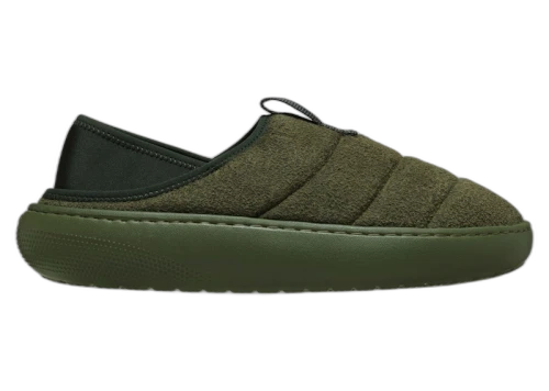 Crocs Classic Vegan Suede Moc Army Green