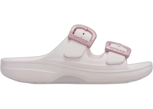 Crocs Saturday Enamel Buckle Sandal Bubble Ice (Women's)