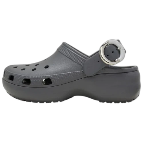 Crocs Classic Platform Clog Clogs Women's Black Gray