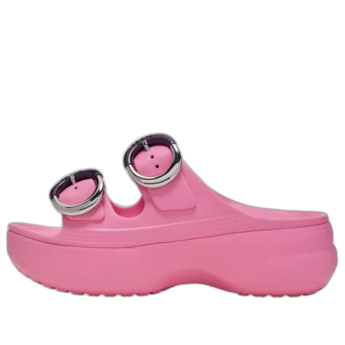 Crocs Saturday Platform Dipped Buckle Sandal 'Pink Lemonade' (Women's)