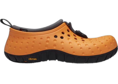 Crocs Tembo II RO Clogs Orange Zing Black