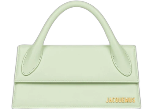 Jacquemus Le Chiquito Long Signature Handbag Light Green