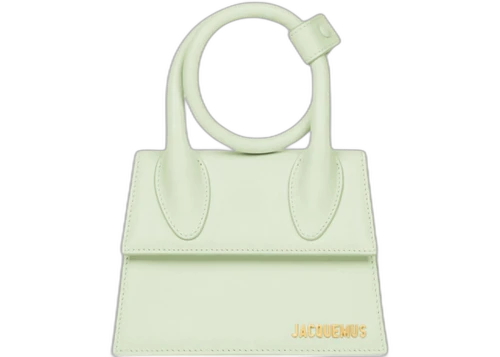 Jacquemus Le Chiquito Noeud Coiled Handbag Light Green