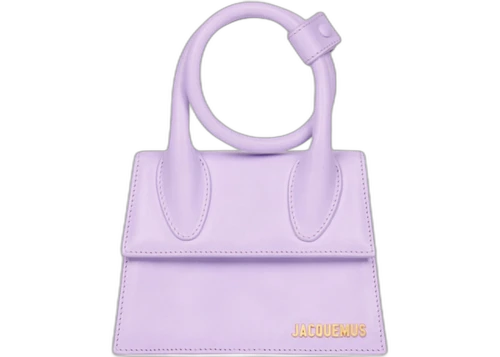 Jacquemus Le Chiquito Noeud Coiled Handbag Lilac