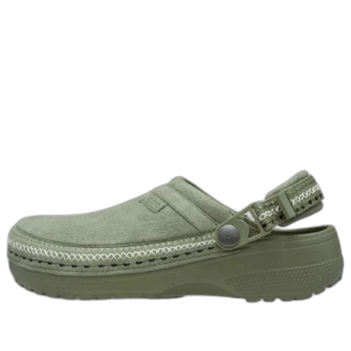 Crocs Crafted Vegan Suede Stitch Clog 'Cargo'