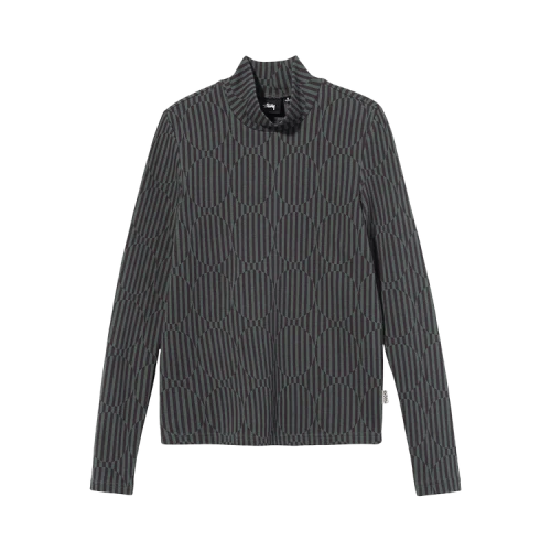 Stussy Circle Mock Neck Long-Sleeve 'Forest'