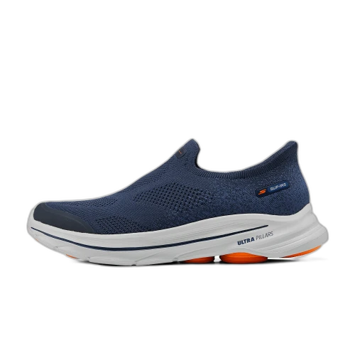 Skechers Slip-ins Go Walk 8 Pelayo Navy Orange