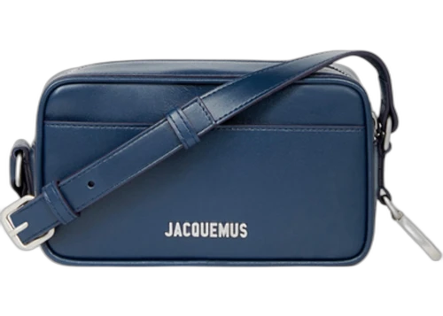 Jacquemus Le Baneto Strap Pochette Bag Navy