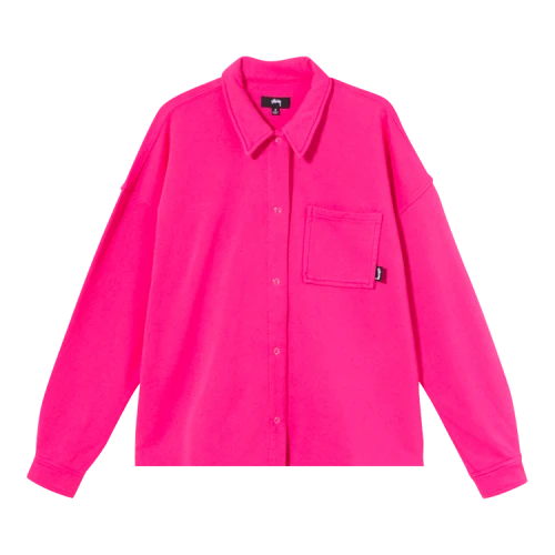Stussy Huron Shirt 'Hot Pink'