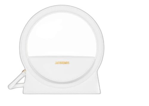 Jacquemus Le Sac Rond Circle Purse White