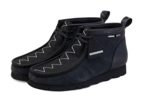 Clarks Originals Wallabee Boots Gore-Tex Neighborhood Black