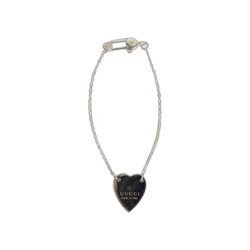 Gucci Trademark Heart Bracelet 'Silver'