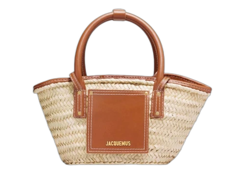 Jacquemus Basket Bag Le Petit Panier Soli Light Brown