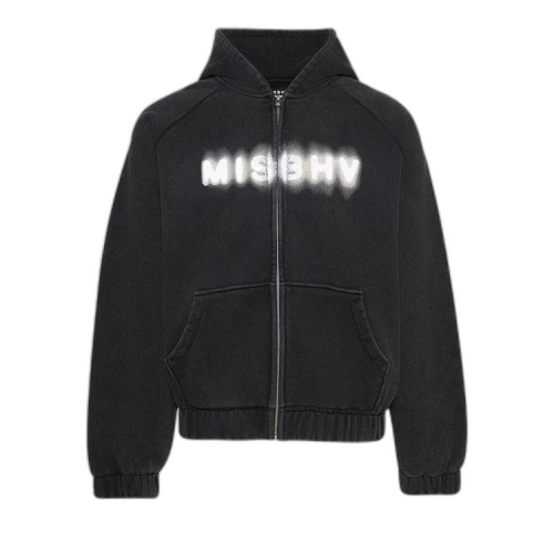 MISBHV Community Zipped Hoodie 'Washed Black'