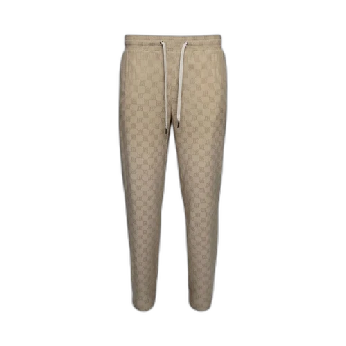 MISBHV Resort Monogram Relaxed Trousers 'Beige'