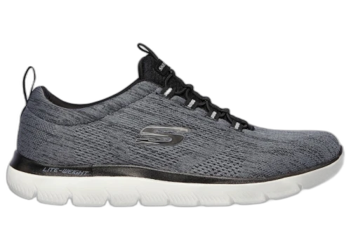 Skechers Summits Louvin Black White