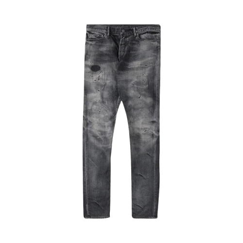 John Elliott The Cast 2 Denim 'Jet Black Zig Zag'