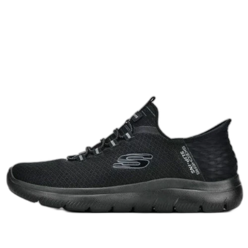Skechers Slip-On Tennis Shoes 'Black'