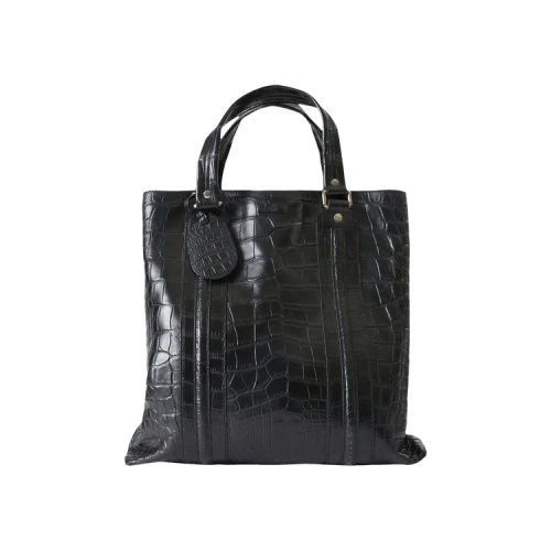 Gucci Crocodile Tote Bag 'Black'