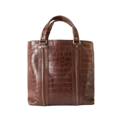 Gucci Crocodile Tote Bag 'Light Cocoa'