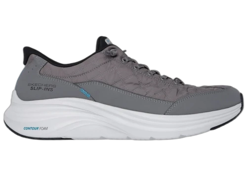 Skechers Slip-ins Contour Foam Cozy Fit Charcoal Black