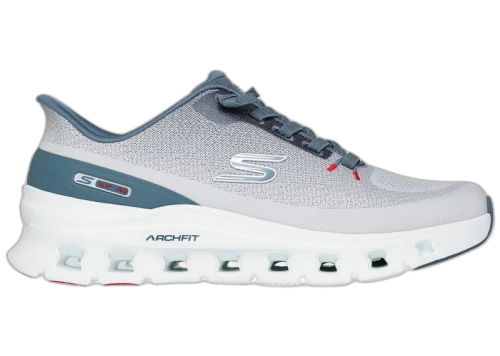 Skechers Slip-ins Arch Fit Glide-Step Pro Light Grey Blue