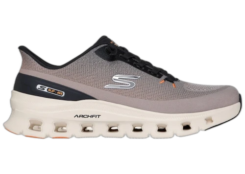 Skechers Slip-ins Arch Fit Glide-Step Pro Taupe Black