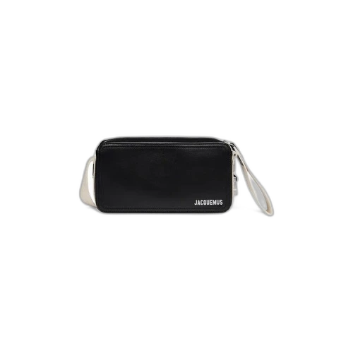 Jacquemus Le Cuerda Horizontal Utility Rectangle Bag Black