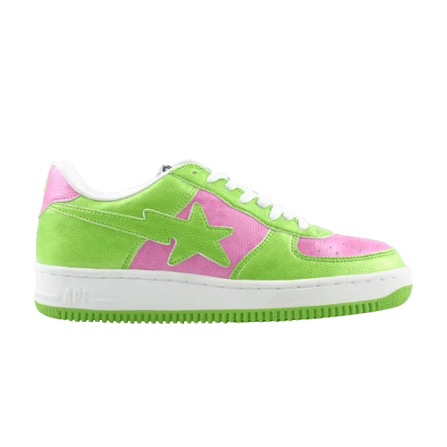 U.N.K.L.E. x Bapesta FS-001 Low 'Green Pink'