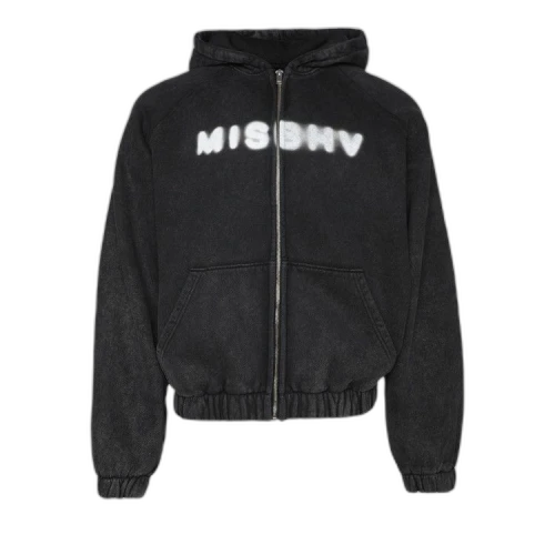 MISBHV Community Zipped Hoodie 'Vintage Black'
