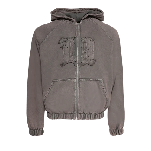 MISBHV Hobo Zipped Hoodie 'Washed Brown'