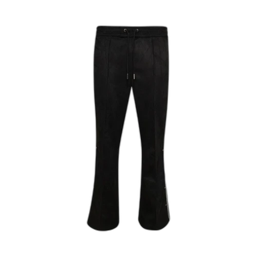 MISBHV Star Faux Suede Track Pants 'Black'