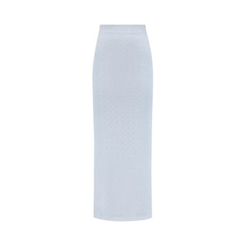 Daily Paper Monogram Maxi Skirt 'Subdued Blue'
