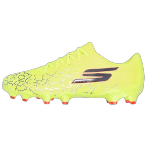 Skechers FG Firm Ground Soccer Shoes Unisex Yellow Black