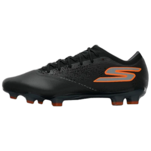 Skechers RAZOR 1.5 ELITE Soccer Shoes Men's Black Orange