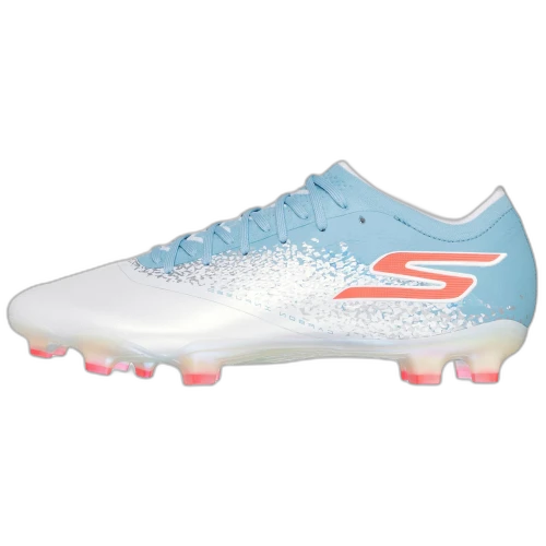 Skechers RAZOR 1.5 Soccer Shoes Unisex White Blue