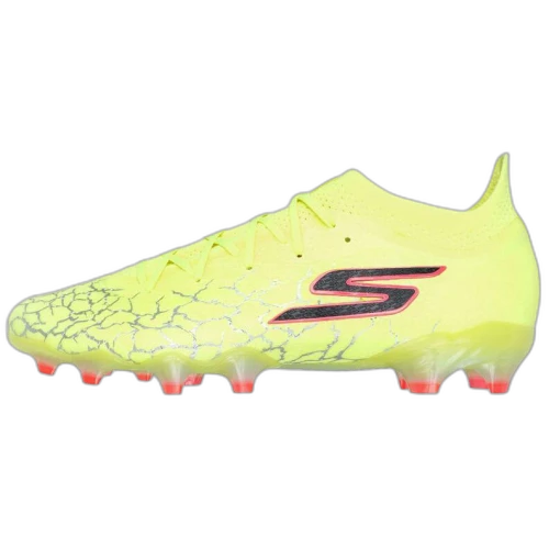 Skechers FG Firm Ground Soccer Shoes Unisex Yellow Black