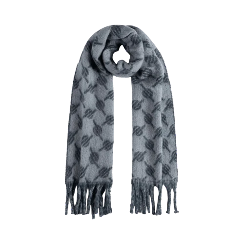 Daily Paper Riyo Monogram Scarf 'Sky Captain Blue'